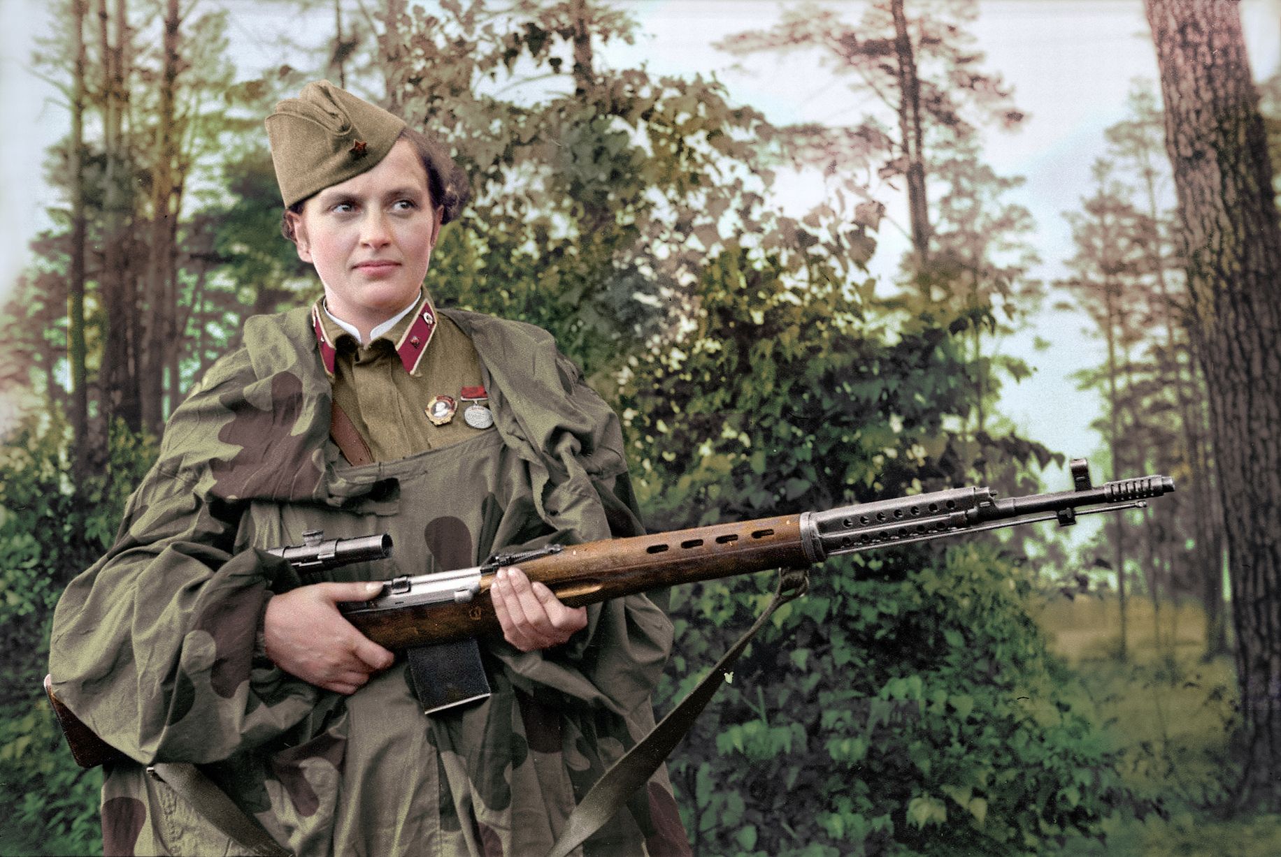 Women Snipers of the Red Army during the Second World War