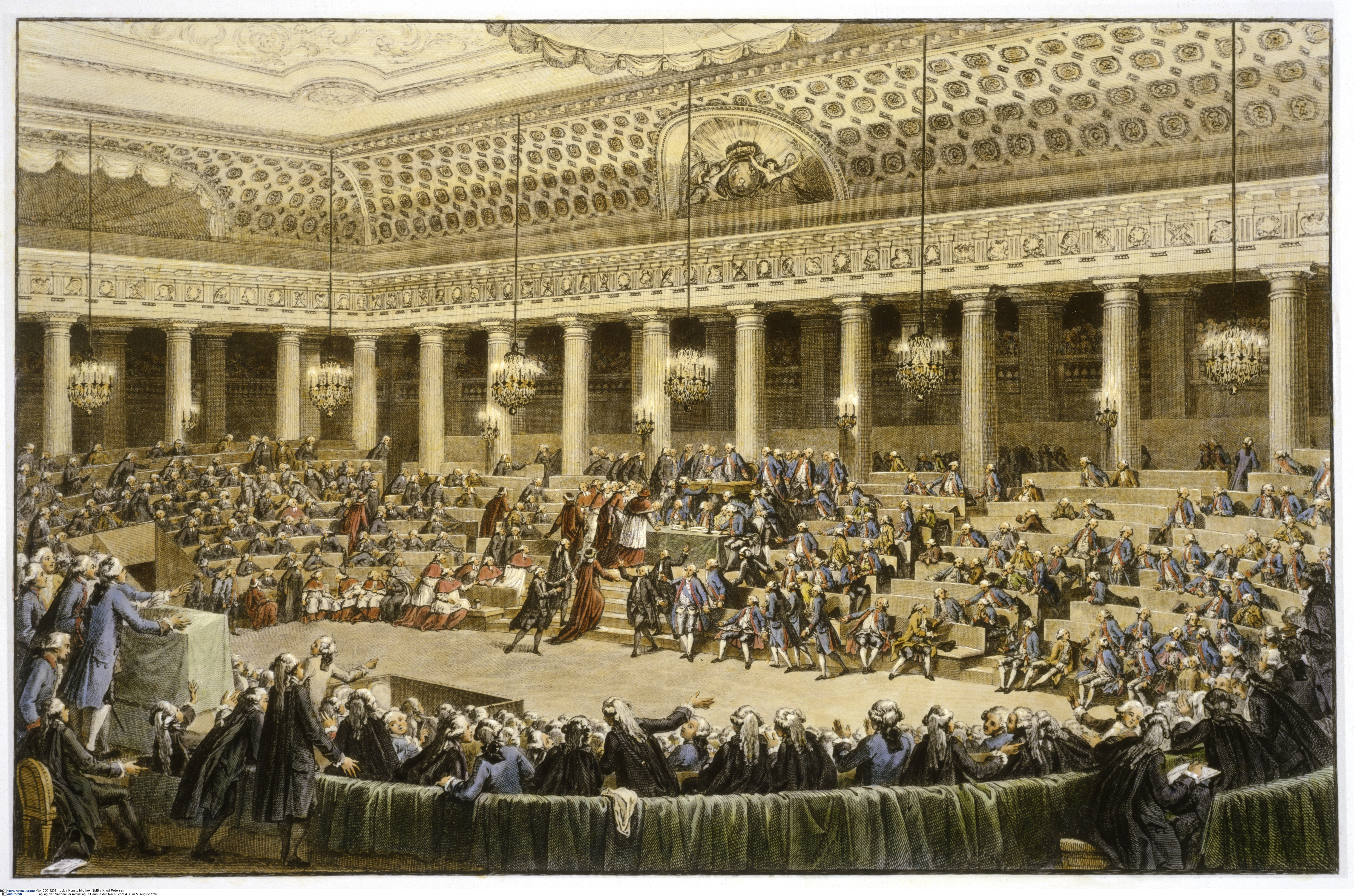 Assemblée nationale. Séance de nuit du 4 août. Assemblée nationale. Séance de nuit du 4 août.