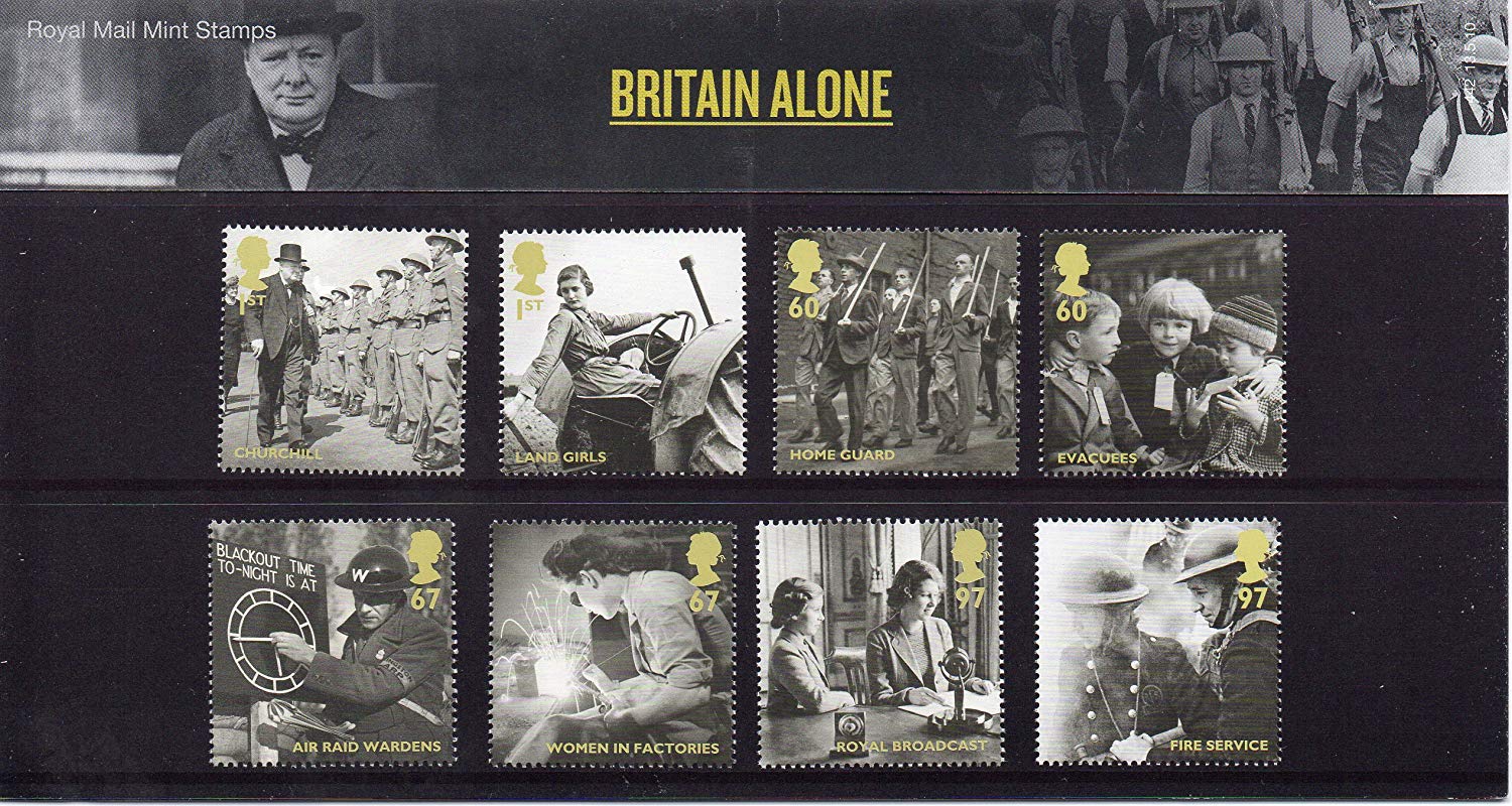 Série de timbres-poste "Britain Alone" (2010) Série de timbres-poste "Britain Alone" (2010)