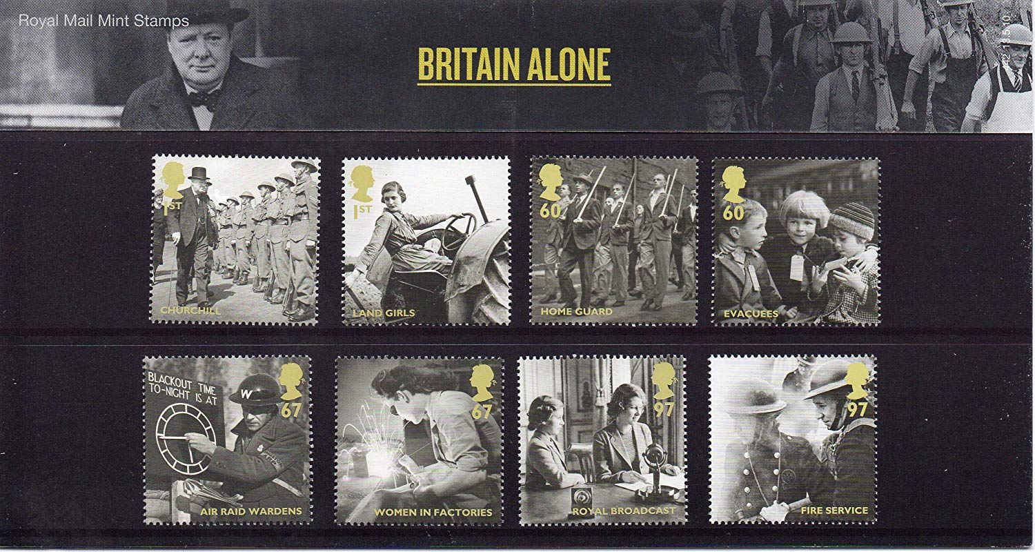 Série de timbres-poste "Britain Alone" (2010)