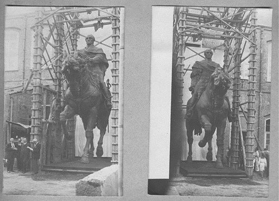 Artigas, estatua ecuestre de Angelo Zanelli, (Italia 1879-1942) Artigas, estatua ecuestre de Angelo Zanelli, (Italia 1879-1942)