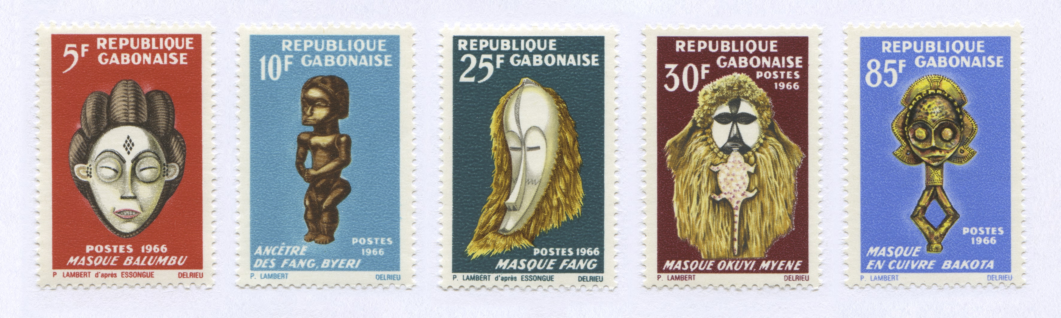 République gabonaise, Postes République gabonaise, Postes