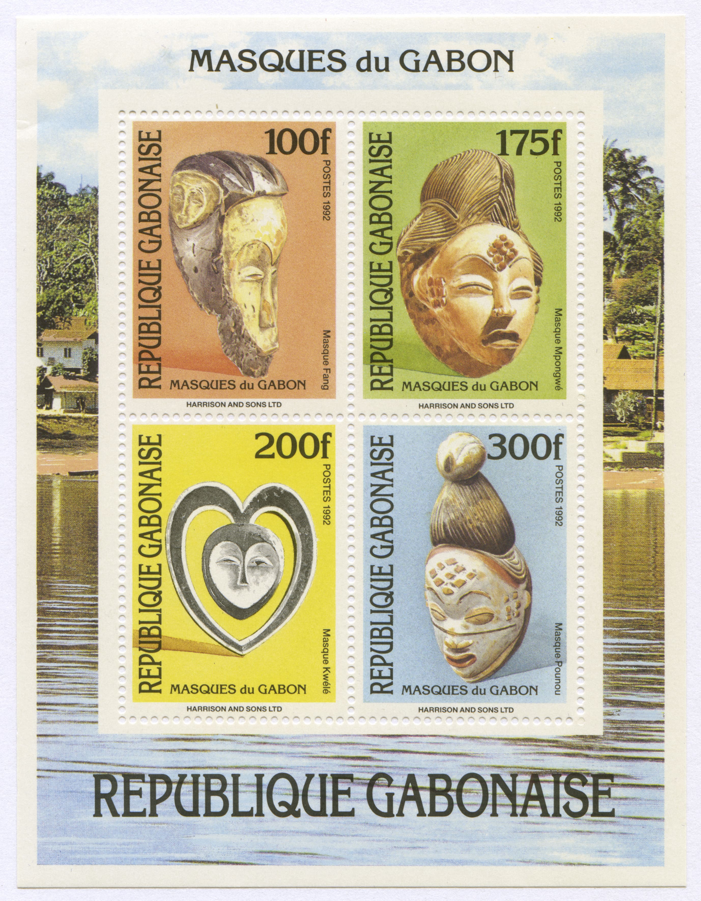 République gabonaise, Postes République gabonaise, Postes