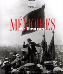 Couverture Mémoires de France, Jacques-Louis Delpal; Julliard Claire, Editions de la Martinière.