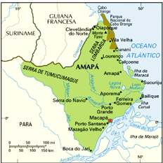 Dos Santos - carte 2 Brésil Dos Santos - carte 2 Brésil