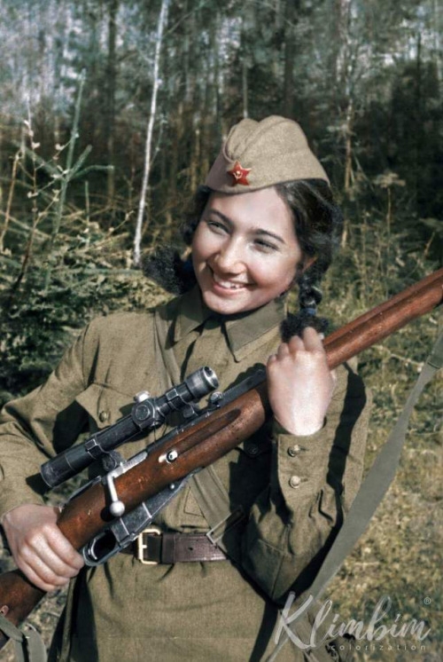 Women Snipers of the Red Army during the Second World War