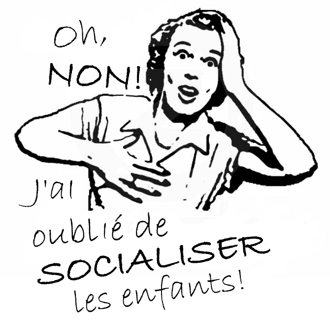 Dessin socialisation Oh non