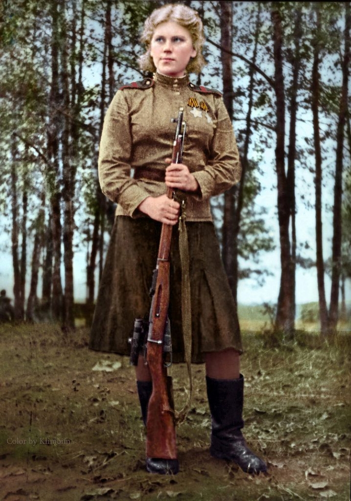 Women Snipers of the Red Army during the Second World War