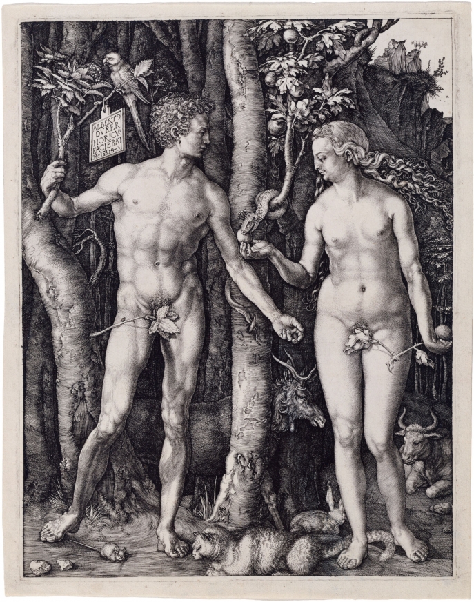 Albrecht Dürer, Adam and Eve (1504) Albrecht Dürer, Adam and Eve (1504)