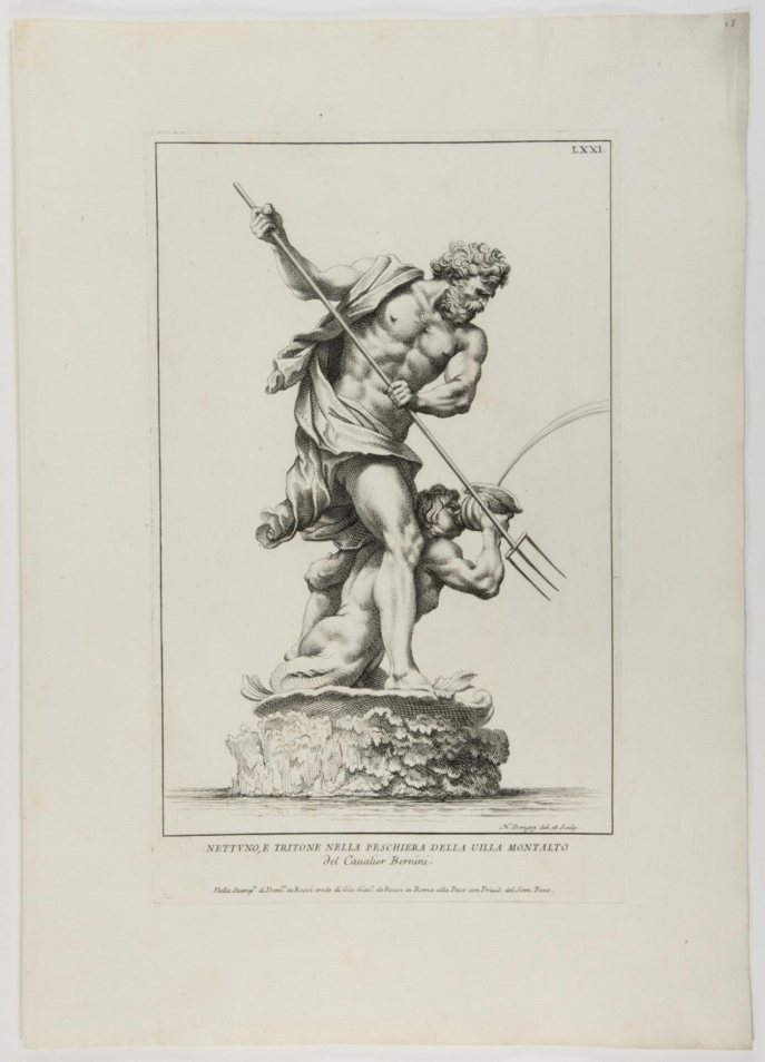 Gian Lorenzo Bernini, Neptune (and Triton), (1622-1623) Gian Lorenzo Bernini, Neptune (and Triton), (1622-1623)