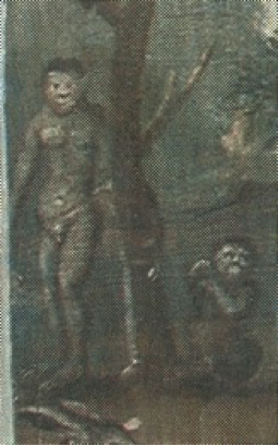 The figures on the left side of “White Adam, Black Eve”, see Fig. 1. The figures on the left side of “White Adam, Black Eve”