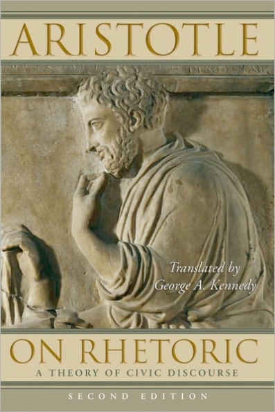 Aristotle, On Rhetoric, book cover