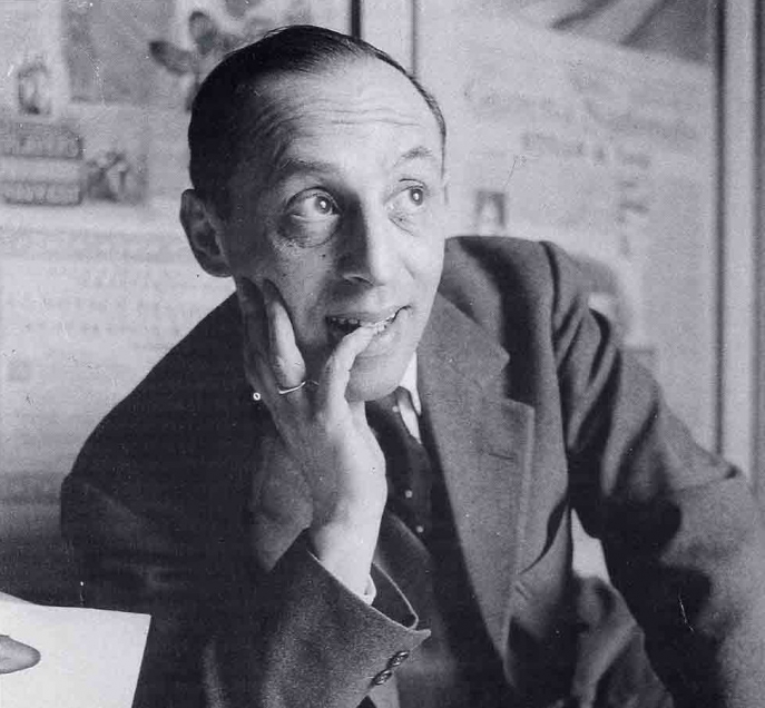 Leo Longanesi, directeur d’Il Borghese (ici en 1956).
