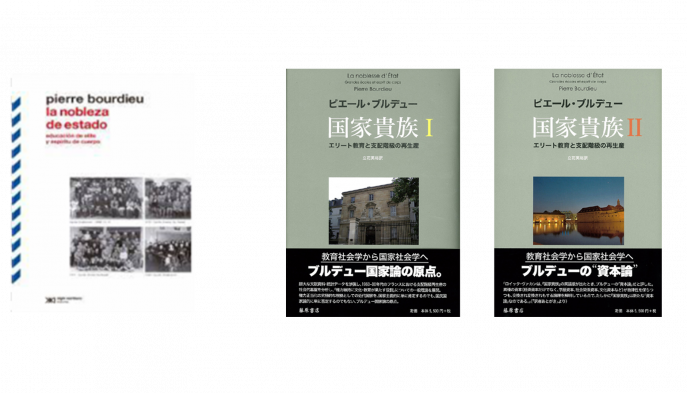 traductions espagnole et japonaise de "La Noblesse d'Etat" traductions espagnole et japonaise de "La Noblesse d'Etat"