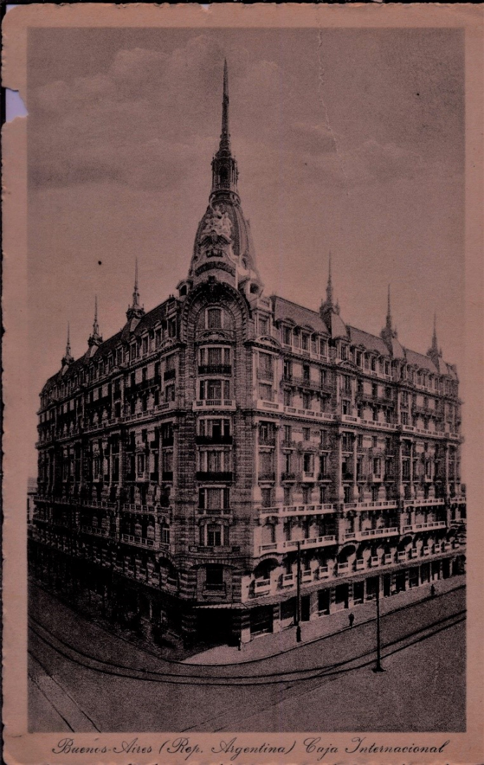 edificio de la Caja Internacional de Mutuales y Pensiones, Buenos Aires, 1908