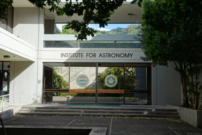 Le siège de l’Institute for Astronomy sur le campus 