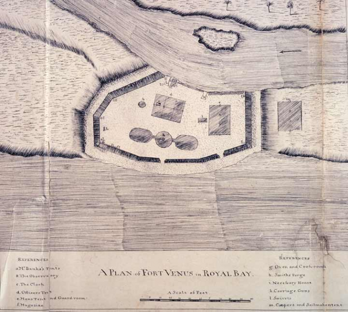 Plan de Fort Venus