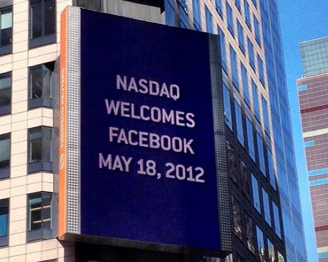 "Nasdaq Welcomes Facebook" "Nasdaq Welcomes Facebook"