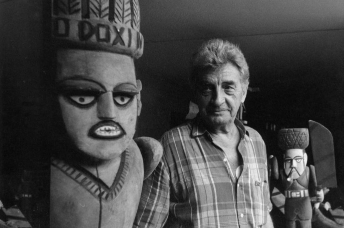 Jacques Van De Beuque e Sinaleiros do Vento de Laurentino. Anos 1990.