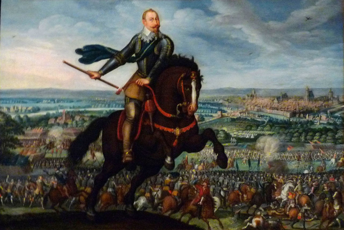 King Gustav-Adolph at Breitenfeld in 1631, by Johann Walter, Starsbourg Museum, Wikisource