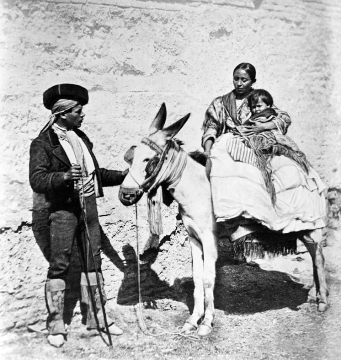 Jean Laurent. Famille de bohémiens (Grenade, 1856-1886). Wikimedia Commons Jean Laurent. Famille de bohémiens (Grenade, 1856-1886). Wikimedia Commons