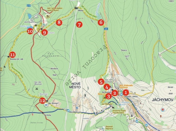 Image 1. Parcours pédagogique « L’enfer de Jachymov ». Retizkarna, https://retizkarna.cz/prochazky/ Image 1. Parcours pédagogique « L’enfer de Jachymov ». Retizkarna, https://retizkarna.cz/prochazky/
