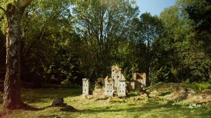 Image 4. Le « castelet de Paleček ». Photogramme Gabriel Raichman. Habilis productions Image 4. Le « castelet de Paleček ». Photogramme Gabriel Raichman. Habilis productions