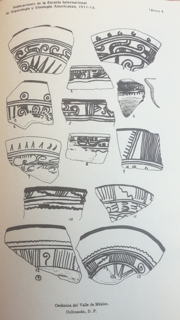 Franz Boas, Manuel Gamio, Álbum de Colecciones Arqueológicas, Mexico, INAH, 1921, planche 6. D.R. Instituto Nacional de Antropología e Historia, México
