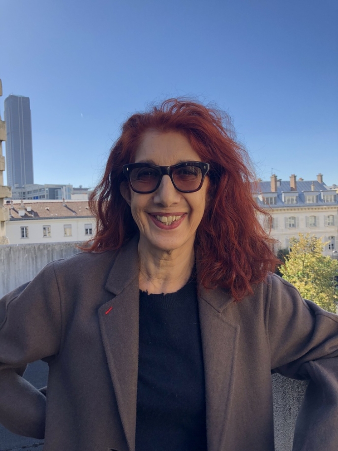 portrait en couleur de Nilüfer Göle, sociologue